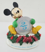 Walt Disney World 1996 Cast Holiday Celebration 25 Years of Magic Mickey... - $10.81