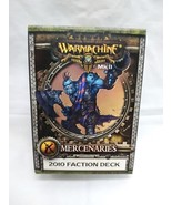 Pack Of (89) Warmachine MK II Mercenaries 2010 Faction Deck Cards - $24.74