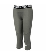 NIKE PRO 3/4 LENGTH BOY&#39;S TIGHTS SIZE XL NEW BV3506 091 - $360.94 MXN