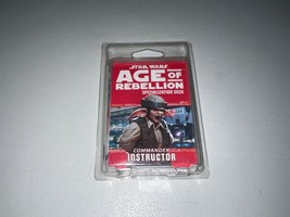 COMMANDER INSTRUCTOR - Specialization Deck - Star Wars Age of Rebellion RPG - £7.78 GBP
