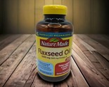 Nature Made Flaxseed Oil 1000 mg Heart Support 180 Softgels  EXP 12/25+ ... - £13.39 GBP