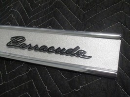 67 BARRACUDA REAR TRUNK PANEL - POLISHED NICE! - CUDA 1967 plymouth GRIL... - £358.04 GBP