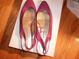 Purple flats sling-back-$84 - $19.99