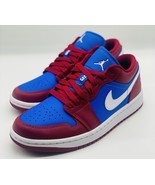 NEW Nike Air Jordan 1 Low Deep Red Blue Pomegranate DC0774-604 Women&#39;s S... - $138.59