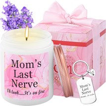 Mothers Day Gifts for Mom - Mothers Day Lavender Candles Women Scented G... - £9.60 GBP