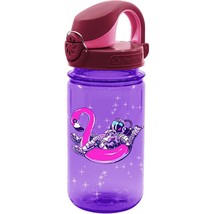 Nalgene Sustain On-The-Fly 12oz Kids Bottle (Purple Astronaut) OTF Reusable - £11.01 GBP