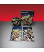 Thrillville PlayStation 2 PS2 CIB Complete w/ Manual LUCASARTS Theme Park - £9.04 GBP