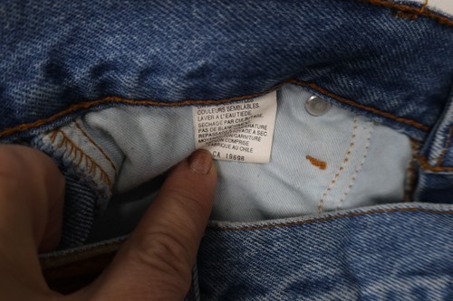 Vintage 90s Y2K Streetwear Womens 7 / 8 Distressed Relaxed Babydoll Denim Jeans Item image 10