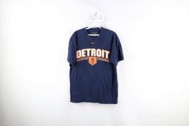 Vintage Y2K Nike Mens S Faded Travis Scott Center Swoosh Detroit Tigers T-Shirt - £34.87 GBP