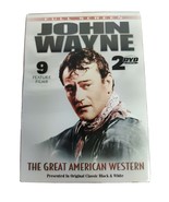 John Wayne - The Great American Western (DVD, 2003, 9 Feature Films) NEW... - £5.98 GBP