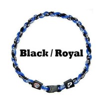 Boys Girls Kids T-Ball Tee-Ball Baseball Tornado Necklace Navy Blue Black 16&quot; - £7.11 GBP