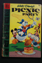 Dell Giant Disney Picnic Party #7 1957 - £7.92 GBP