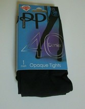 Pretty Polly 40 Denier Opaque tights Style PNAVA3 Black XL (US seller) - £11.93 GBP
