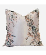 Blush Pearl Embroidered Tulle Luxury Pillow – 18” x 18 - $99.99