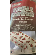 Cleveland Indians NFL Plastic Table Cover TABLECOVER 54 in x 108 in - $185.88 MXN