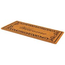 Door Mat, Welcome Doormat for Outdoor Entrance, 29.5" x 17" All-Weather ... - $14.81
