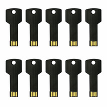 10 Pack 2GB USB Flash Drives Metal Key Shape Memory Sticks Thumb Drive Pen Drive - £36.16 GBP