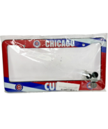Chicago Cubs Red Blue White License Plate Frame - New / Sealed package - €15,52 EUR