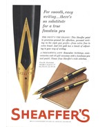 Vintage 1961 Sheaffer&#39;s 14K Gold Pen Ad-National Geographic - £5.48 GBP