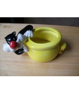 Looney Tunes Sylvester &amp; Tweety Ceramic Flower Pot - £11.79 GBP