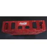 Coca-Cola Property of CCBCC 24 Bottles Red Plastic Case Used Square Corners - $9.90