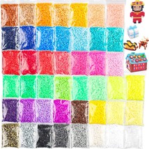 36000 Pcs Value Pack Fuse Beads 45 Colors, Bulk Assorted Multicolor Fuse... - £57.43 GBP