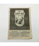 Music Booklet The King&#39;s Page &amp; Mothers&#39; Day 1931 Lorenz Publishing - $13.70 CAD