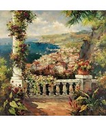 View From The Terrace by Peter Bell Canvas Giclee - £101.16 GBP
