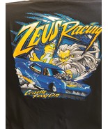 Zeus Racing w/Corvette Funny Car on a XXXL Black Tee Shirt - €19,83 EUR