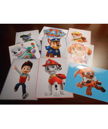 9 Paw Patrol Inspired Stickers, Party Supplies,Labels, Favors, Decorations - £9.58 GBP