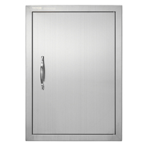 VEVOR BBQ Access Door, 17W x 24H in 1 Outdoor Kitchen Door,  Flush Mount Door - $47.90