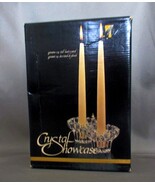 Crystal Showcase:  Yugoslavia Candle Holders ca. 1982 - $7.99