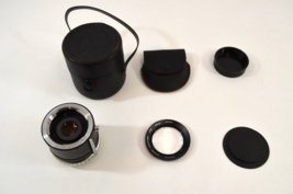 Vivitar Automatic Teleconverter Camera Lens &amp; +10 Macro Adapter 55mm w/ ... - $24.06