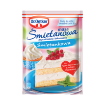 Dr. Oetker CREAM Flavor Cake whipped cream pastry filling 1 bag/86g FREE... - $9.85