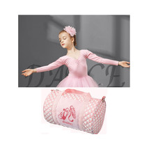 Pink Ballet Bag for Girls Embroidered Pink Dots Ballet Bag for Girls - £22.45 GBP