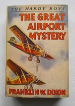 Hardy Boys #9 The Great Airport Mystery ~ Franklin W Dixon Thick 1st Art DJ - £54.99 GBP