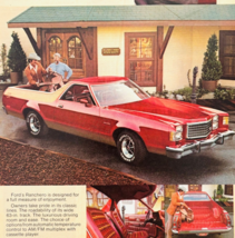 1979 Ford Ranchero Advertisement Automobilia Vintage Pickup Bed Car DWW12D - $35.02 CAD