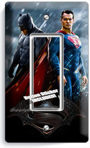 Batman V Superman Superhero Single Gfci Light Switch Wall Plate Cover Boys Room - £14.20 GBP