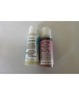 2 E-Z Stroke Ceramic Glazes - Vintage - Yellow, Blue - $59.61 MXN