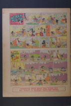 Micky Mouse, Goofy, and Little Hiawatha in Sunday Comic Page, March 15, 1942 - £6.24 GBP