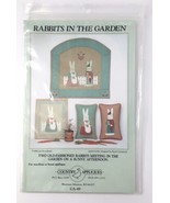 Country Appliques Rabbits in the Garden Pattern CA-49  New FF - £4.63 GBP