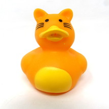 Yellow Cat Rubber Duck 2&quot; Ducky Kitty Kitten Squirter Spa Bath Toy US Se... - $8.50