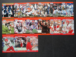 1990 Pro Set Series 1 Cleveland Browns Team Set of 15 Football Cards - £4.67 GBP