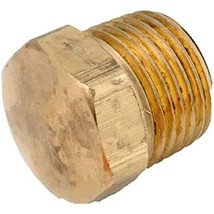 Anderson Metals 756121-06 3/8&quot; Brass Hex Plug - $16.90