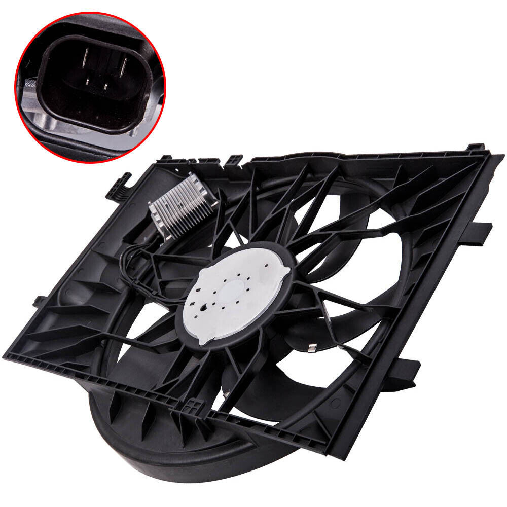Radiator Cooling Fan Assembly For Mercedes Benz C230 2035000293