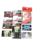 Lot of 13 NEW Blank Audio Cassettes Sony Memorex TDK Scotch FUJI JVC - $24.99