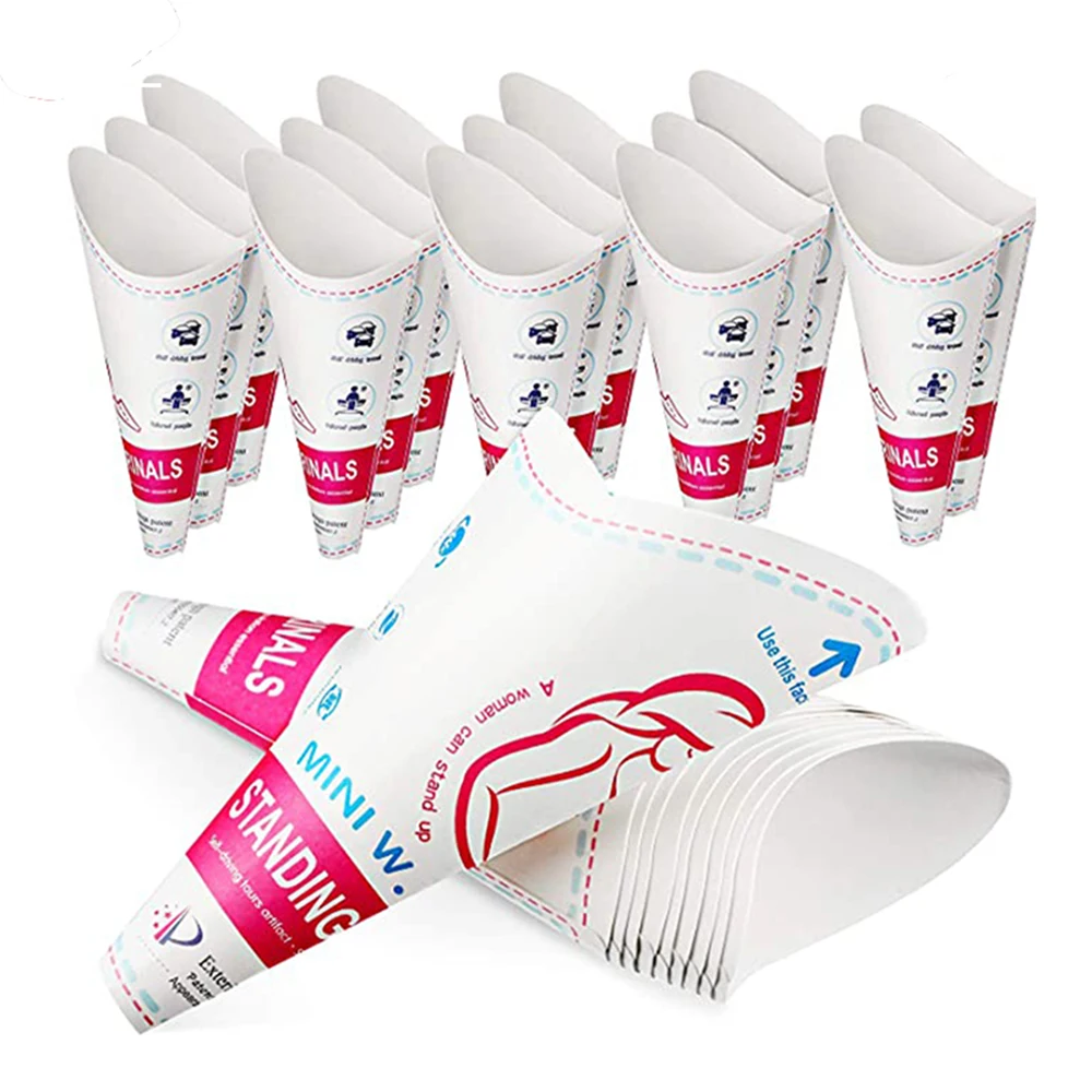 Disposable Female Urination Device Portable Standing Pee Paper Cup Women... - £10.99 GBP+