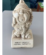 1973 World’s Greatest Football Supporter Decorative Figure Made By Paula UK - $859.87 MXN