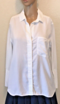 Cloth &amp; Stone White Blouse Size S Made for Anthropologie - £20.99 GBP