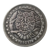 HB(280)US Hobo Nickel Morgan Dollar Silver Plated Copy Coin - £8.01 GBP